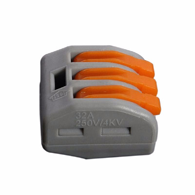 

Fast Wire Connector Universal Junction Compact Wiring Connectors PCT-213 Many Models For Choose 20pcs 235 Way Electric Cable Box