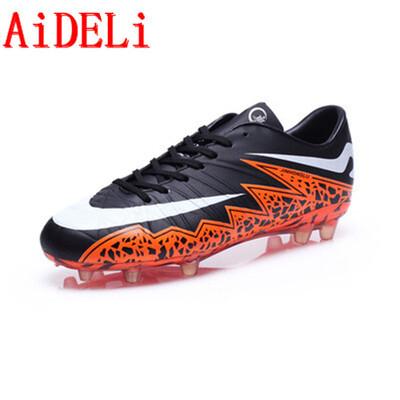 

AiDELi soccer shoes youth sports outdoor breathable non-slip training football shoes