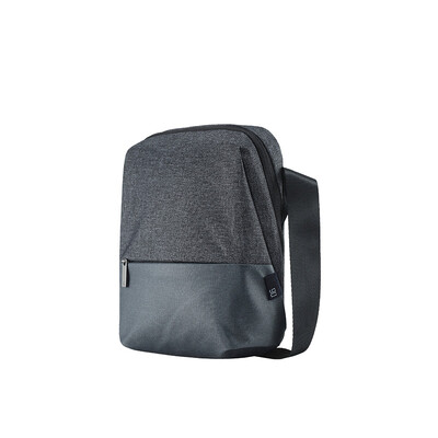 

90 points shoulder slung dual-use bag urban simple minimalist splash-proof casual bag vertical fashion trend shoulder bag dark gray