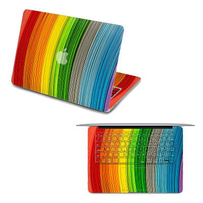 

GEEKID@Macbook Air 11 decal front sticker macbook keyboard sticker full decal rainbow top sticker