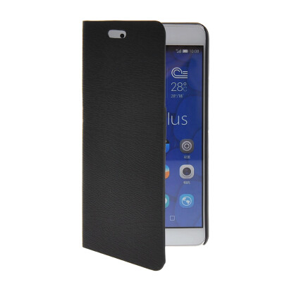 

MOONCASE Slim Leather Side Flip Wallet Card Slot Pouch with Kickstand Shell Back чехол для Huawei Honor 6X Black