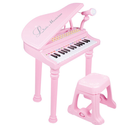

Polaroid (baoli) piano girl piano lessons early education toy pink organ 1504A replacement packaging, new and old packaging random delivery