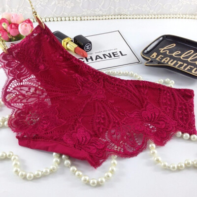 

2018 New Women Lace Sexy Panties Luxury Seamless Solid Underwear Low Waist Woman Briefs Female Slim Breathable Ladies Underpants