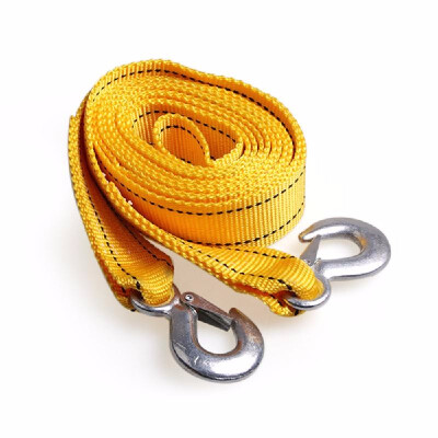 

5cm4m 2 x 13 11023lbs Synthetic Winch Rope Cable with HookYellow