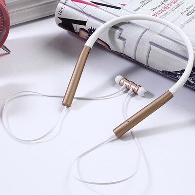

Wireless Bluetooth headset magnetic suction neck hanging type