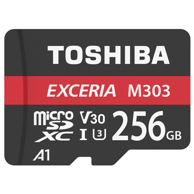 

TOSHIBA 256G TFmicroSD card U3 Class10 A1 V30 4K M303