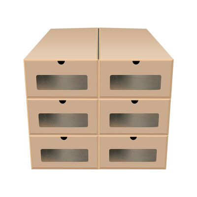 

QDZX Martin 3 6 shoe box transparent drawer carton finishing box environmentally thick padded desktop storage box shoe box men&women shoe box storage box storage box storage box