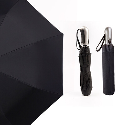 

Red leaf umbrella self-opening male automatic umbrella folding male&female creative business folding umbrella black