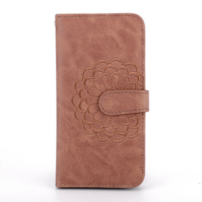 

iCoverCase Luxury printing Case for Iphone High Quality Leather Flip Cover Anti-shock Full Protection