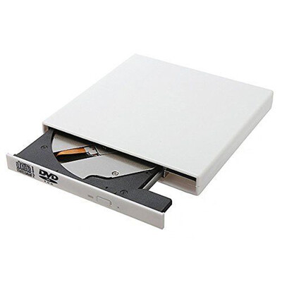 

USB 20 External CD-RW DVD-RW DVD-RAM Burner Drive Writer For ASUS ACER Laptop PC Newest White