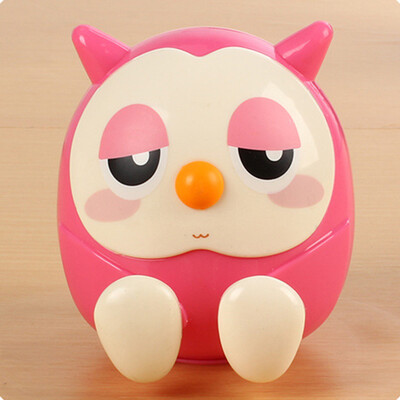 

Shouyou cute owl creative mobile phone holder piggy bank birthday gift lazy bed support JD-SN-60 pink