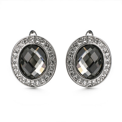 

Yoursfs Cubic Zirconia Big Earrings For Women Vintage Crystal Earring with Stones Rhinestone