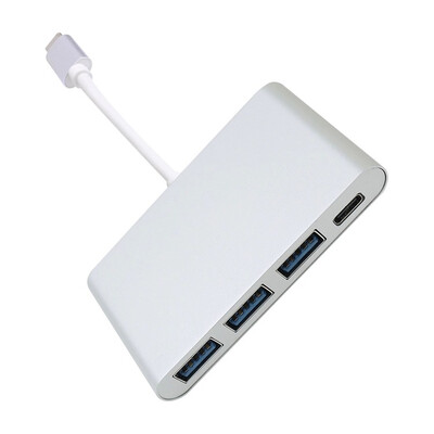 

4 Port USB-C Hub with Type C PD 3 USB 30 Ports for New MacBook Pro Type C Adapter