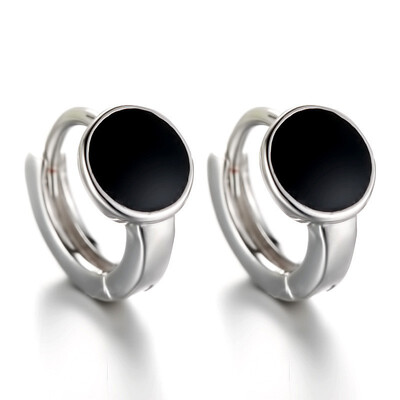 

Black Stone Fashion Ear Cuff For Women Jewelry Hoop Earrings Valentines Day Gift High Quality Accessories WHEF77