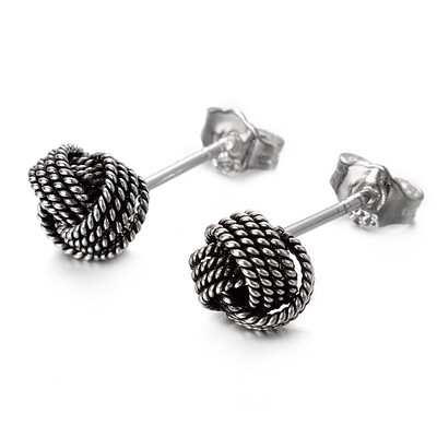 

Yoursfs Love Knot Earrings For Women Cubit Zirconia Stud Earrings 18K GP Fashion Jewelry