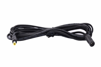 

COOLM 5 Meter Male to Female DC Extension Cable 55mm x 21mm DC Jack Plug 164ft Power Adapter Cable