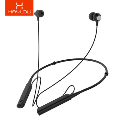 

Haylou C10 Bluetooth Headset Bluetooth Collar Headphones Wireless Running In-Ear Earphones Double Ear Hanging Ear Collar Hanging Neck Black