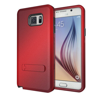 

MOONCASE Hybrid Kickstand PC+TPU Protection Shell 3 in 1 Case Cover for Samsung Galaxy Note 5