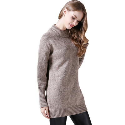 

BURDULLY Мода Slim Turtleneck Свитера Пуловеры Женщины 2018 Весна Осень Вязаные Длинные Негабаритные свитера Женщины Пуловеры Топы