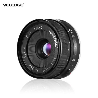 

Romacci VELEDGE 32mm F16 Large Aperture Manual Focus Lens APSC for Sony EMount Digital Mirrorless Cameras NEX 3 NEX 3N NEX 5