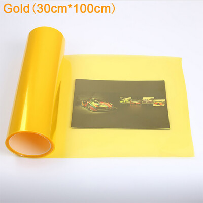 

Vinyl Three Layers 30cmX 100cm Motorcycle Auto Car Light Headlight Taillight Tinting Film Adhesive Film Sticker