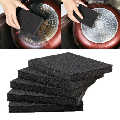 

Cntomlv Melamine Sponge Kitchen Nano Emery Magic Cleaner Rub the Pot Except Rust Focal Stains Sponge Cleaning Accessories