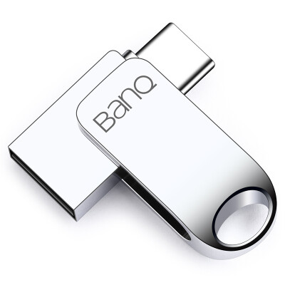 

Banq C6 16GB Type-C mobile computer dual-use high-speed U disk full metal car U disk bright silver