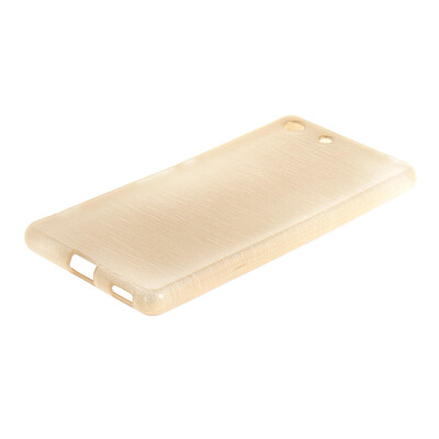 

Sony Xperia mooncase дело м5 гибкие мягкой гель тпу силикон кожу слим прочного дело покрытия золото