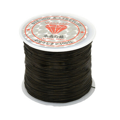 

50M Strong Stretch Elastic Cord Wire rope Bracelet Necklace String Bead 05mm