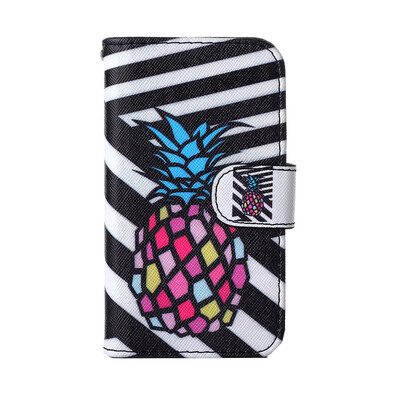

MOONCASE для Samsung Galaxy S3 Mini I8190 кожаный чехол держатель кошелек флип-карты с Kickstand Чехол обложка No.A09