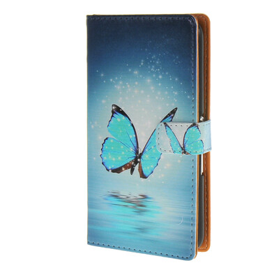 

MOONCASE чехол для Sony Xperia E4 Pattern series Leather Flip Wallet Card Slot Stand Back Cover