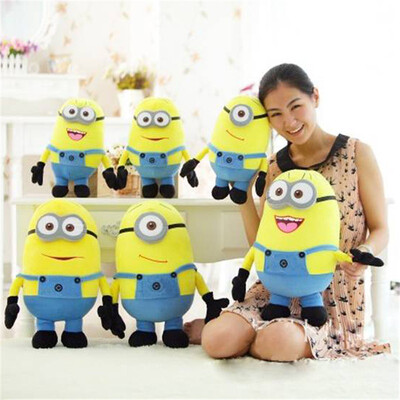 

NicerDicer Despicable Me 2 Plush Soft Toy In Movie Minion Minions 3D Eye Doll Xmas Gift 25 cm 96412-96414