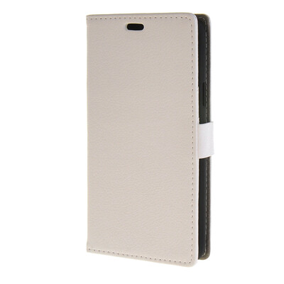 

MOONCASE Litch Skin Leather Card Slot Wallet Bracket Back чехол для Samsung Galaxy J7 White