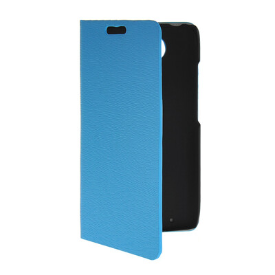 

MOONCASE Slim Leather Side Flip Wallet Card Slot Pouch Stand Shell Back ЧЕХОЛ ДЛЯ Motorola Moto Droid Turbo XT1254 Blue