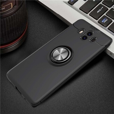 

Huawei Mate 1010Pro Luxury Metal Ring Magnetic Bracket Shockproof Cooling TPU Phone Case