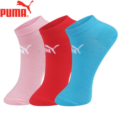 

PUMA Hummer Socks Womens Basic Boat Socks 3 Pairs WhiteBlack One Size