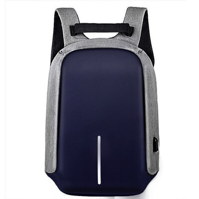 

Fashion New USB Nylon Computer Luggage Backpack for Teenage Male Students Bag Travel Package Rucksack Anti-theft