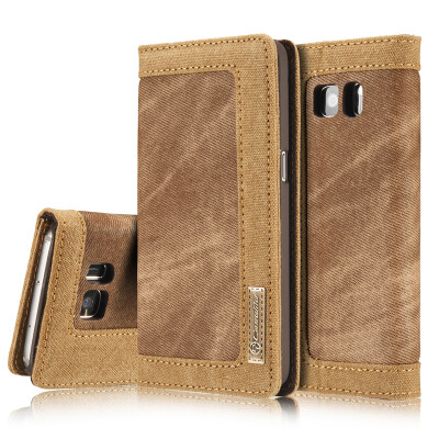 

Samsung Galaxy S9S9 Plus Luxury Canvas Villus Vintage Multi-function Wallet Card Clip Protection Cover Stand Phone case