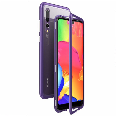 

HUAWEI P20 PRO Magnetic Adsorption Case Ultra Phone Case For Huawei P20 P20 Pro P20Pro Magnet Tempered Glass Case