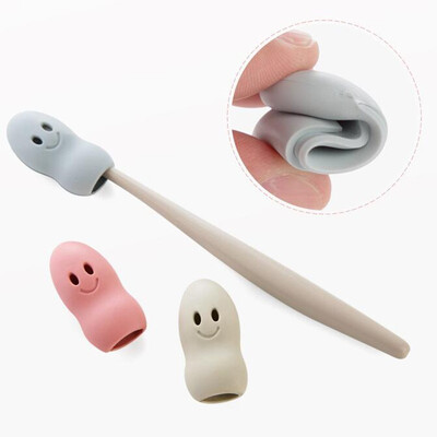 

4pcs Portable plastic Toothbrush Cover Holder Toothbrush head protection case box for travel Hiking Camping \