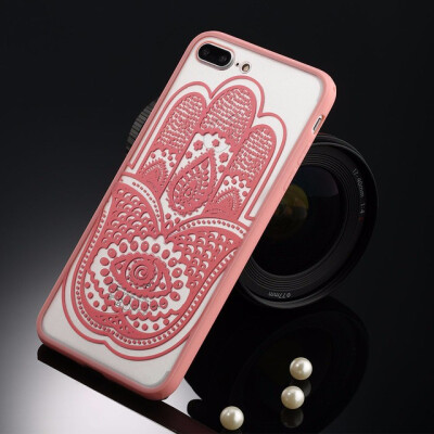 

Sexy Floral Phone Case For Apple iPhone 7 6 6s 5 5s SE Plus Lace Flower Hard PCTPU Cases Back Cover For iPhone X 8 Plus