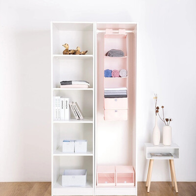 

Xiaomi MiJia Hanging Storage Bag 5 Layers Natural Household Closet Organizer