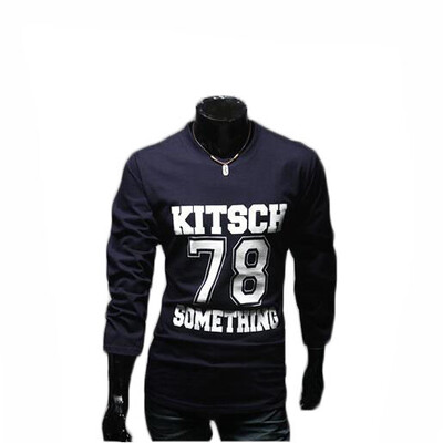 

Zogaa New Mens T-shirt Printing Active Long Sleeve
