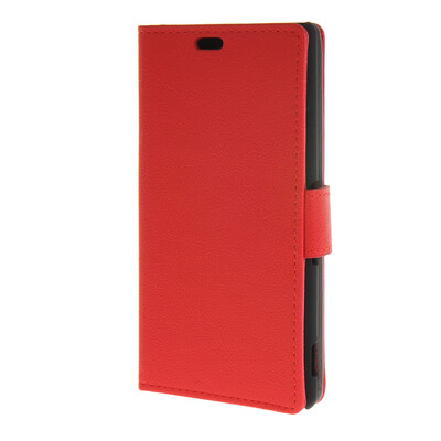 

MOONCASE Simple Leather Flip Wallet Card Slot Stand Back чехол для Sony Xperia M4 AQUA Red