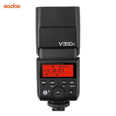 

Godox V350F Compact Size 24G Wireless Speedlite Master Slave Camera Flash TTL 18000s HSS Builtin 2000mAh Liion Battery with B