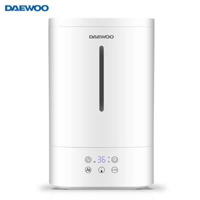 

Daewoo DAEWOO square humidifier water touch office bedroom living room home quiet&humidity purification ultrasonic humidification LED touch screen -DHM-H3