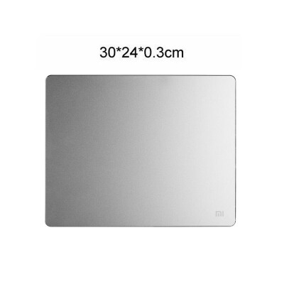 

Xiaomi Original Metal Mouse Pad High Quality 18 24cm 3mm 32 24cm 3mm Luxurious Slim Aluminum Computer Matte Matte Pads