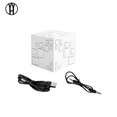 

WH LED Magic Wireless Bluetooth Speaker FM Radio Bluetooth Speaker with Microphone TF Card USB Handsfree Wireless Speaker