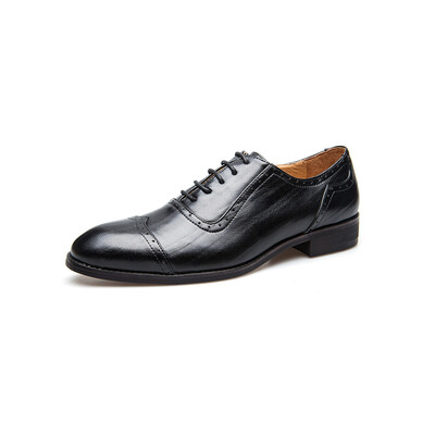 

MeiJiaNA Leather Oxfords Shoes For Men Dress Shoes Formal Men Shoes Office Lace Up