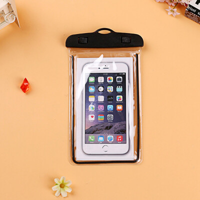 

Fashion Universal Waterproof Phone Pouch For Samsung Galaxy A5 2017 A520F SM-A520F DS Duos Diving Transparent Bag Luminous Case